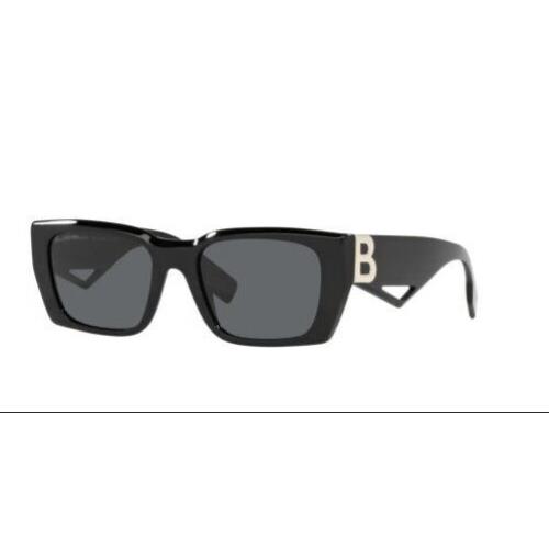 Burberry BE 4336 387887 Black Sunglasses