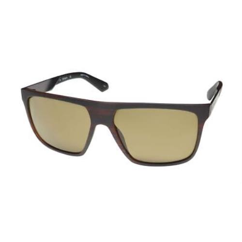 Dragon Vinyl LL Sunglasses Square Brown Metal Plastic Mens 234 Full-rim - Frame: Brown, Lens: Brown