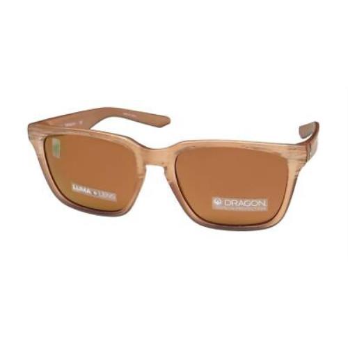 Dragon Baile LL Ion Sunglasses Full-rim 54-19-145 Womens Brown 688 Plastic - Frame: Brown, Lens: Brown