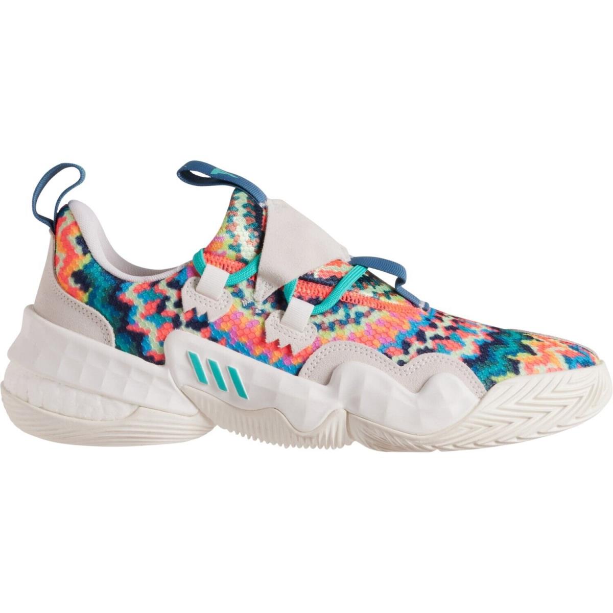 Adidas Trae Young 1 Shoes Basketball Sneakers Tie Dye - Multicolor