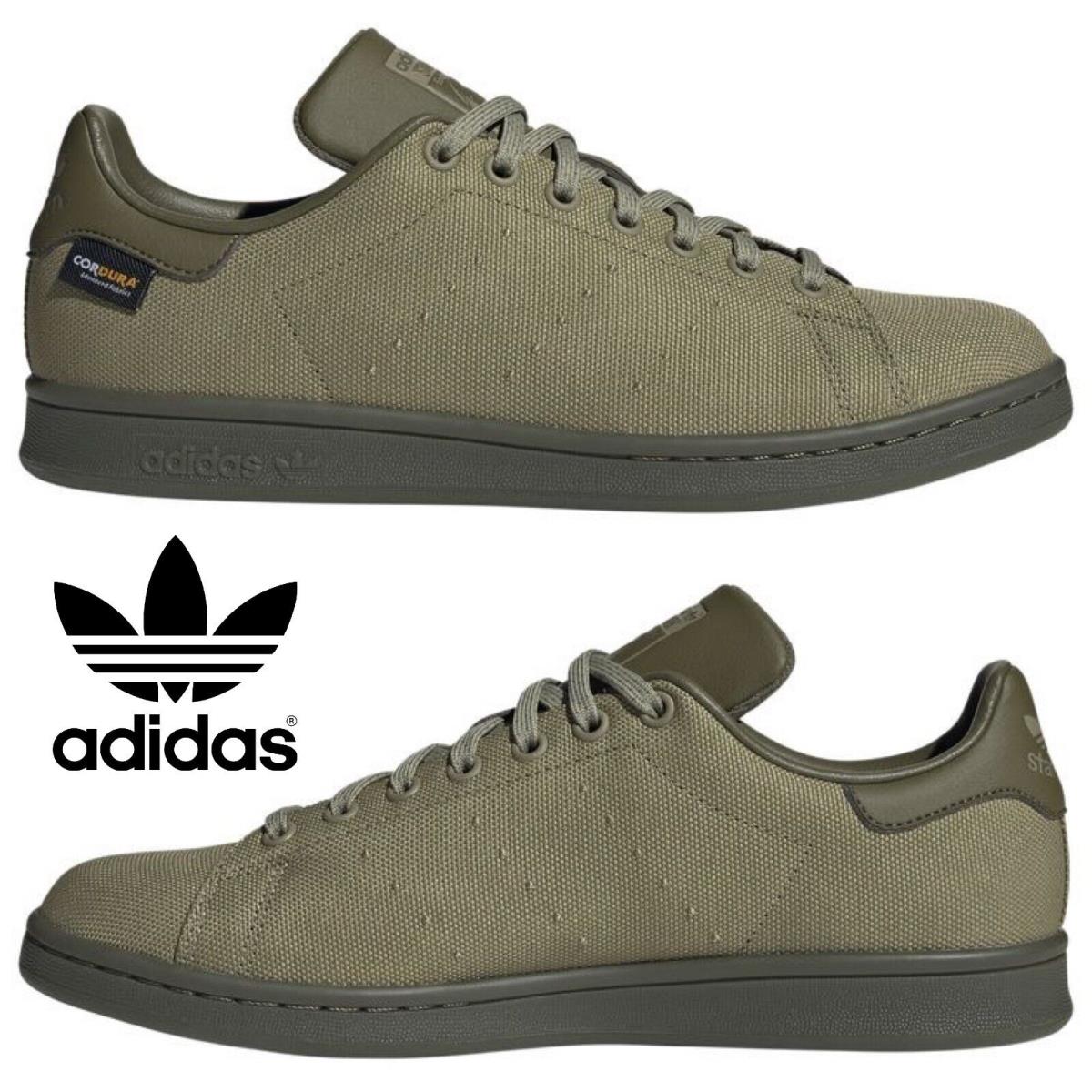 Adidas Originals Stan Smith Mens Sneakers Comfort Sport Casual Shoes Green - Green, Manufacturer: Green/Olive