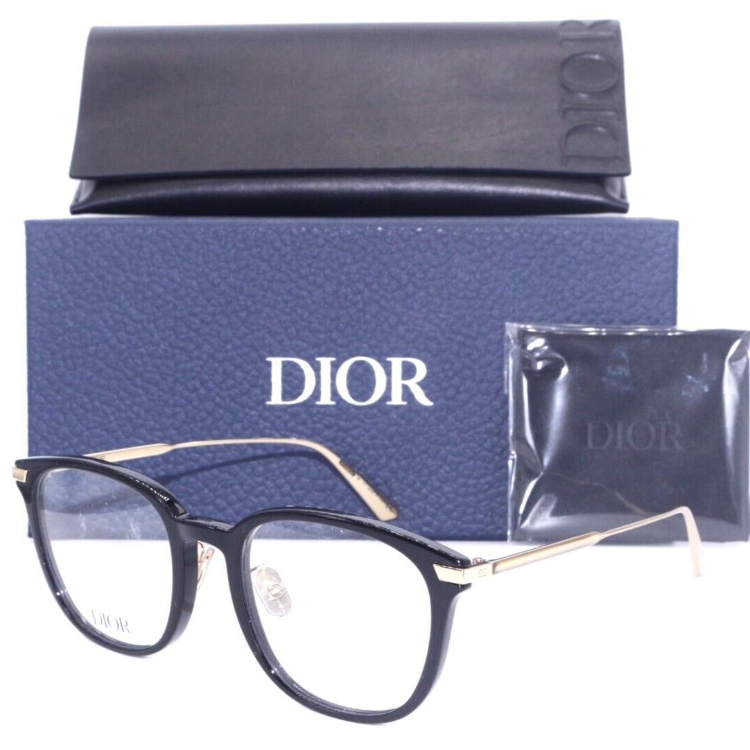 Christian Dior Gemdioro S4F 1200 Black-gold Eyeglasses 51-20