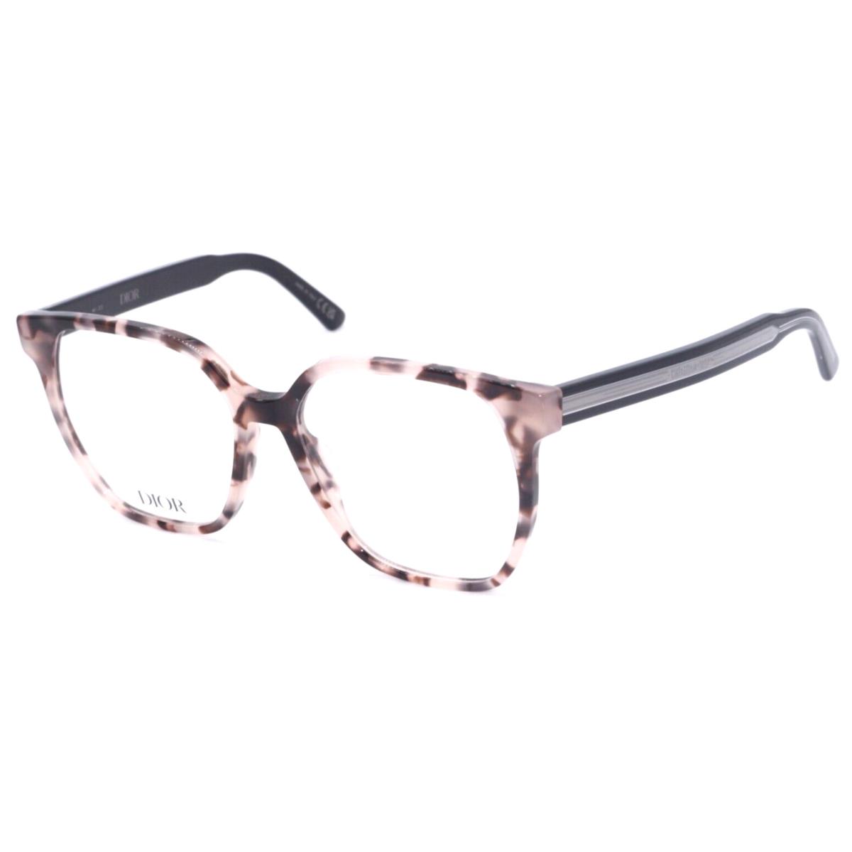 Christian Dior Diorspirito S31 2500 Peach Tortoise W/black Eyeglasses 56-16