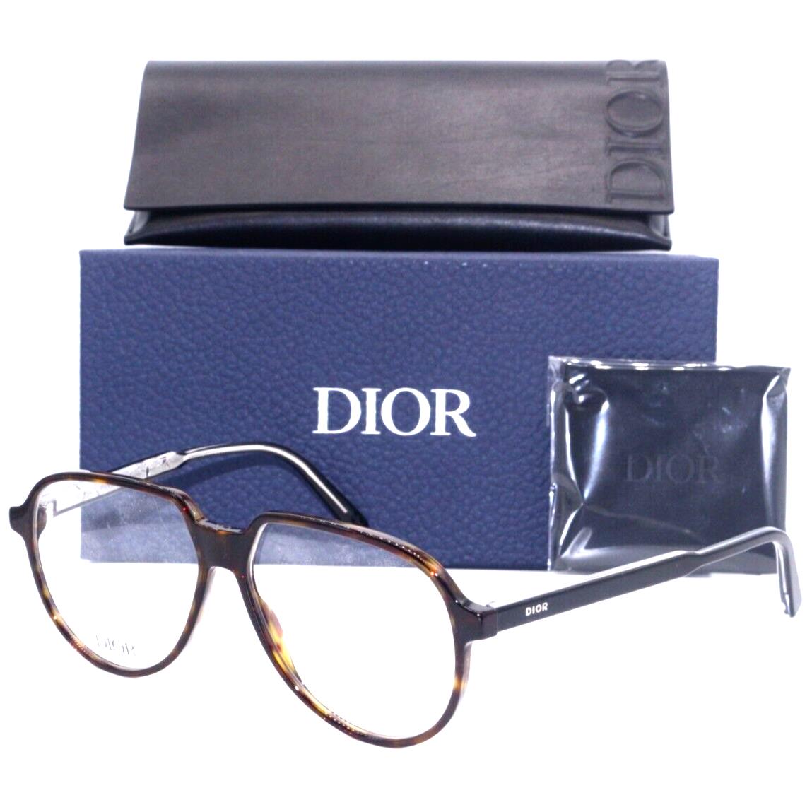Christian Dior Indior O A1I 2000 Havana/black Eyeglasses 58-13