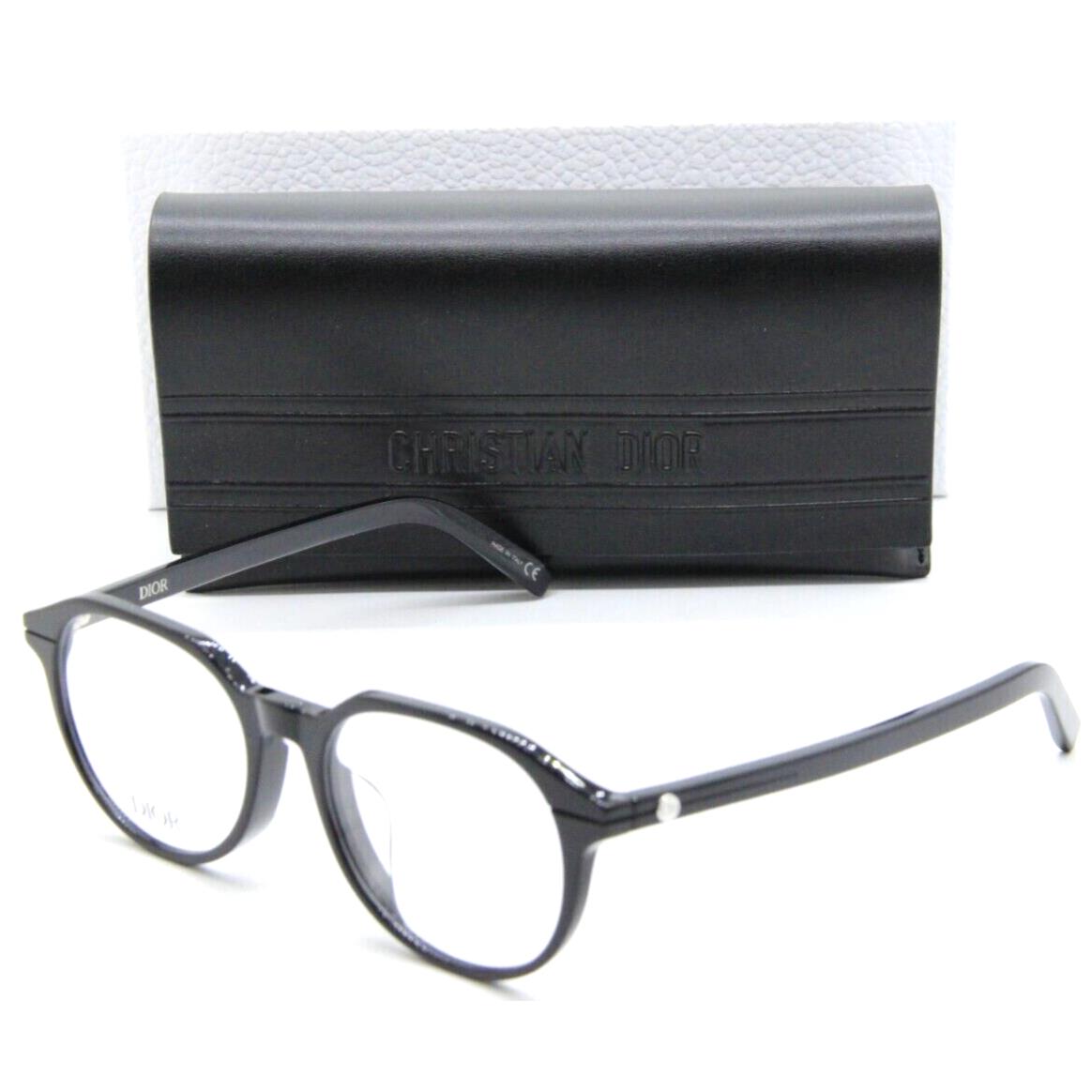 Christian Dior Dioressentialo R2F 1000 Shiny Black Authentc Eyeglasses 53-18