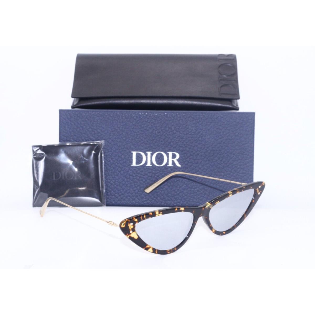 Christian Dior Missdior B4U 24A4 Havana Gold Sunglasses 55-14