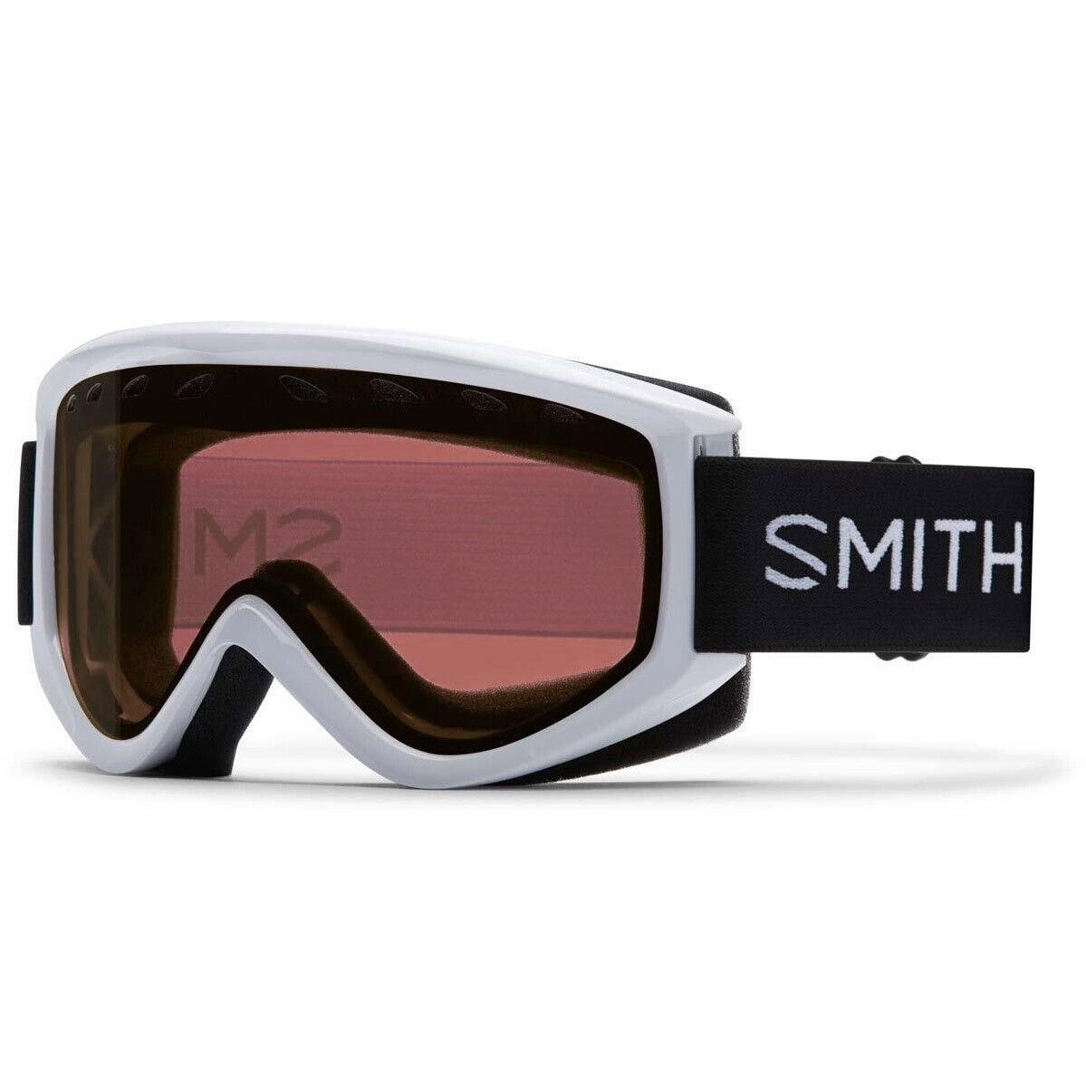 Smith Electra Ski / Snowboard Goggles White Frame RC36 Lens