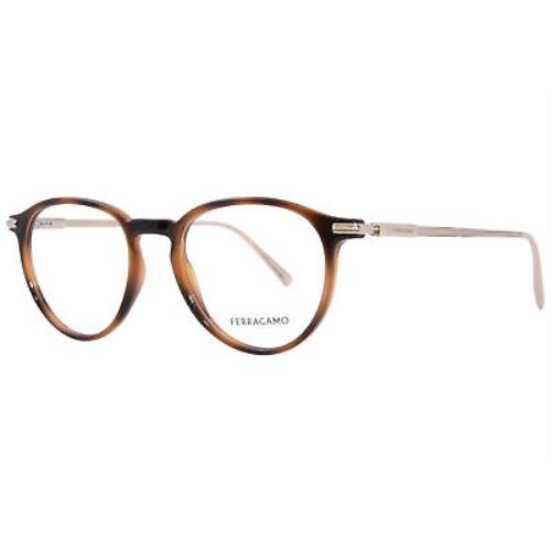 Salvatore Ferragamo SF2976 240 Eyeglasses Men`s Tortoise/gold Full Rim 51mm