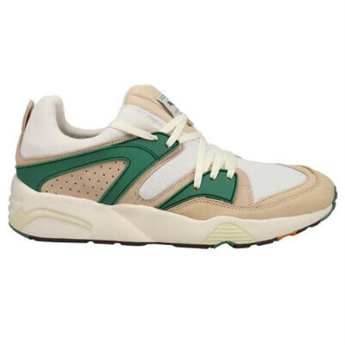 Puma Players Lounge Blaze Of Glory Lace Up Mens Beige Sneakers Casual Shoes 386