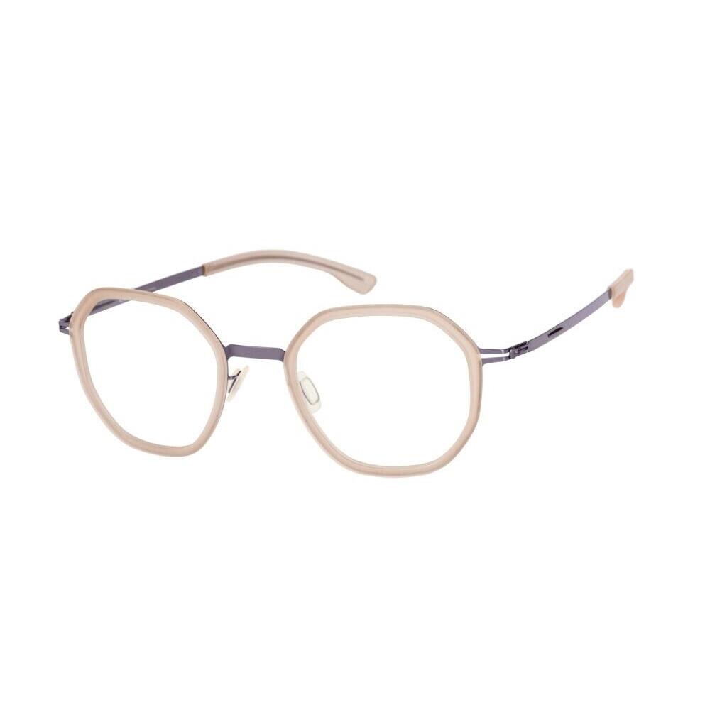 ic Berlin Eyeglass Frames Raja Shiny-aubergine-ice-tea-matt 48mm