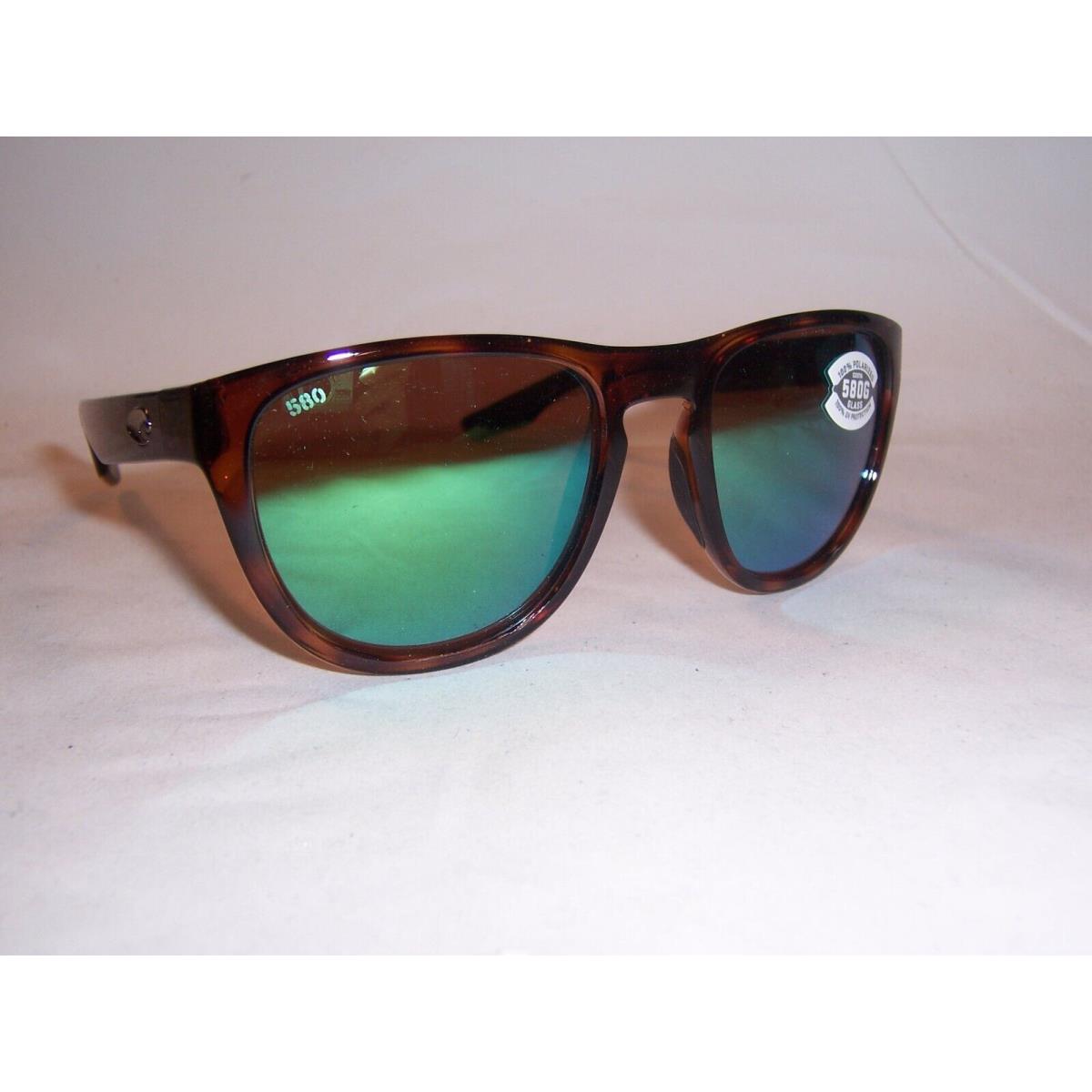 Costa Del Mar Sunglasses Irie Tortoie/green Mirror 580G Polarized