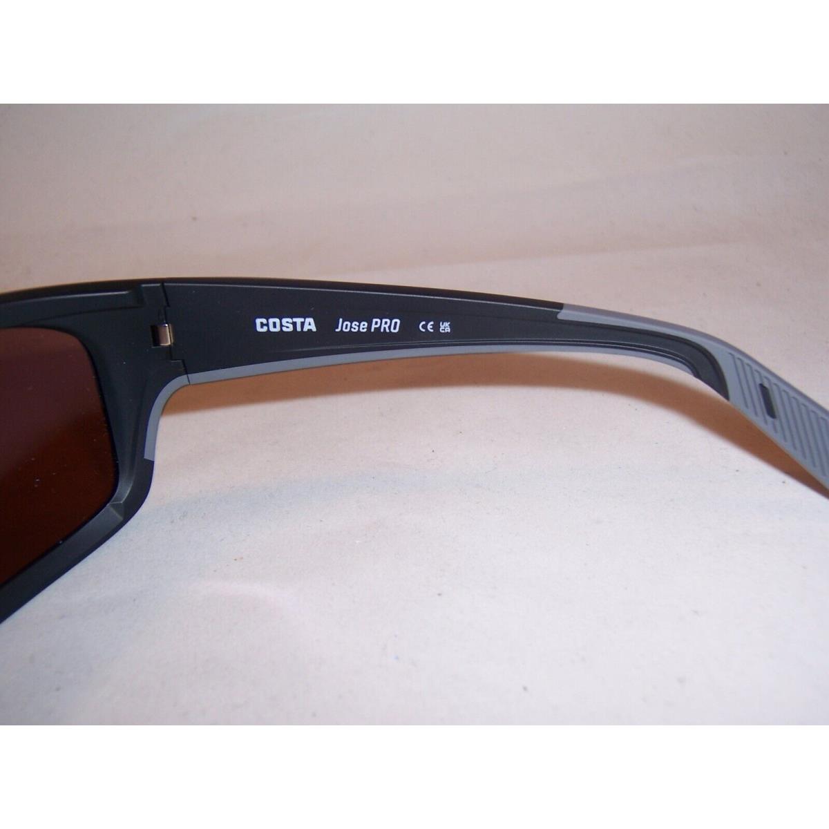 Costa Del Mar Jose Pro Sunglasses Black/copper Mirror 580G Polarized