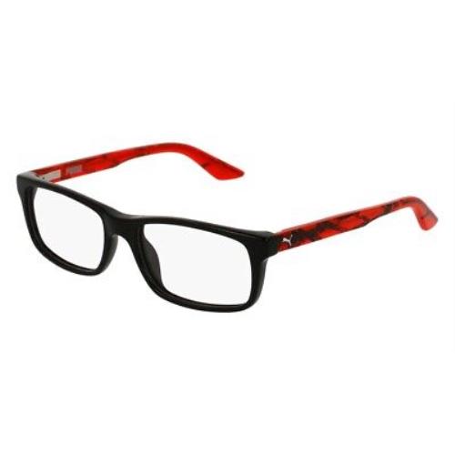 Puma Junior PJ 0009O Eyeglasses 001 Black
