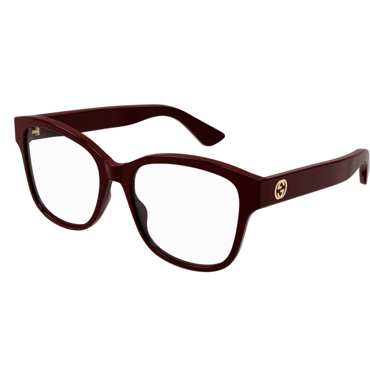 Gucci GG1340O 005 Red Squared Oversized Women`s Eyeglasses