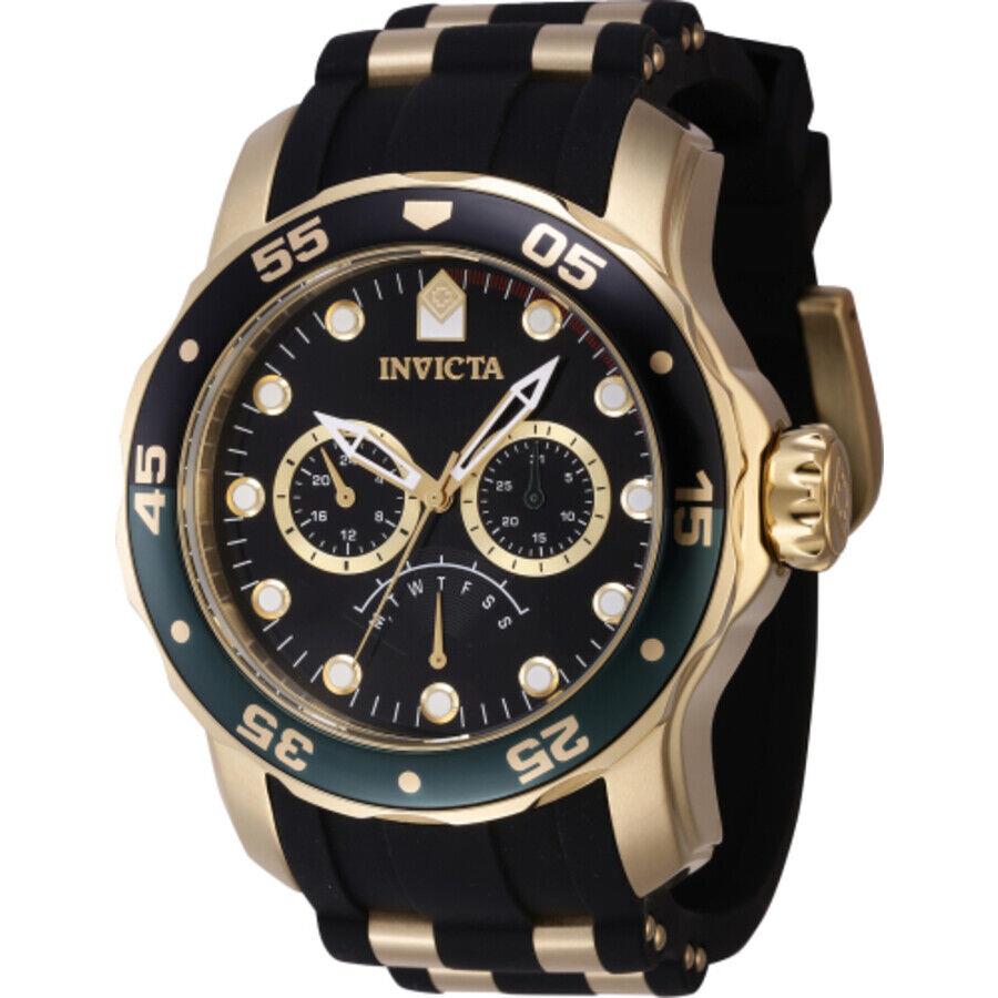 Invicta Pro Diver Gmt Quartz Black Dial Men`s Watch 46969