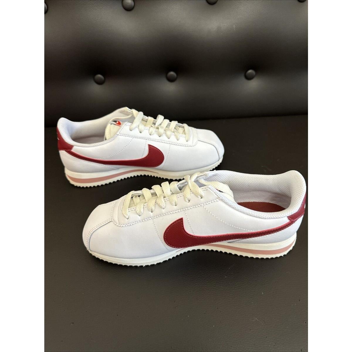 Women`s Nike Cortez White/cedar-red Stardust-sail DN1791 103 Size 8 - White/Cedar-Red Stardust-Sail