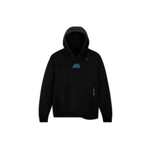 Off-white x Nike 006 Fleece Hoodie Black DN1759 010 Size Xxl