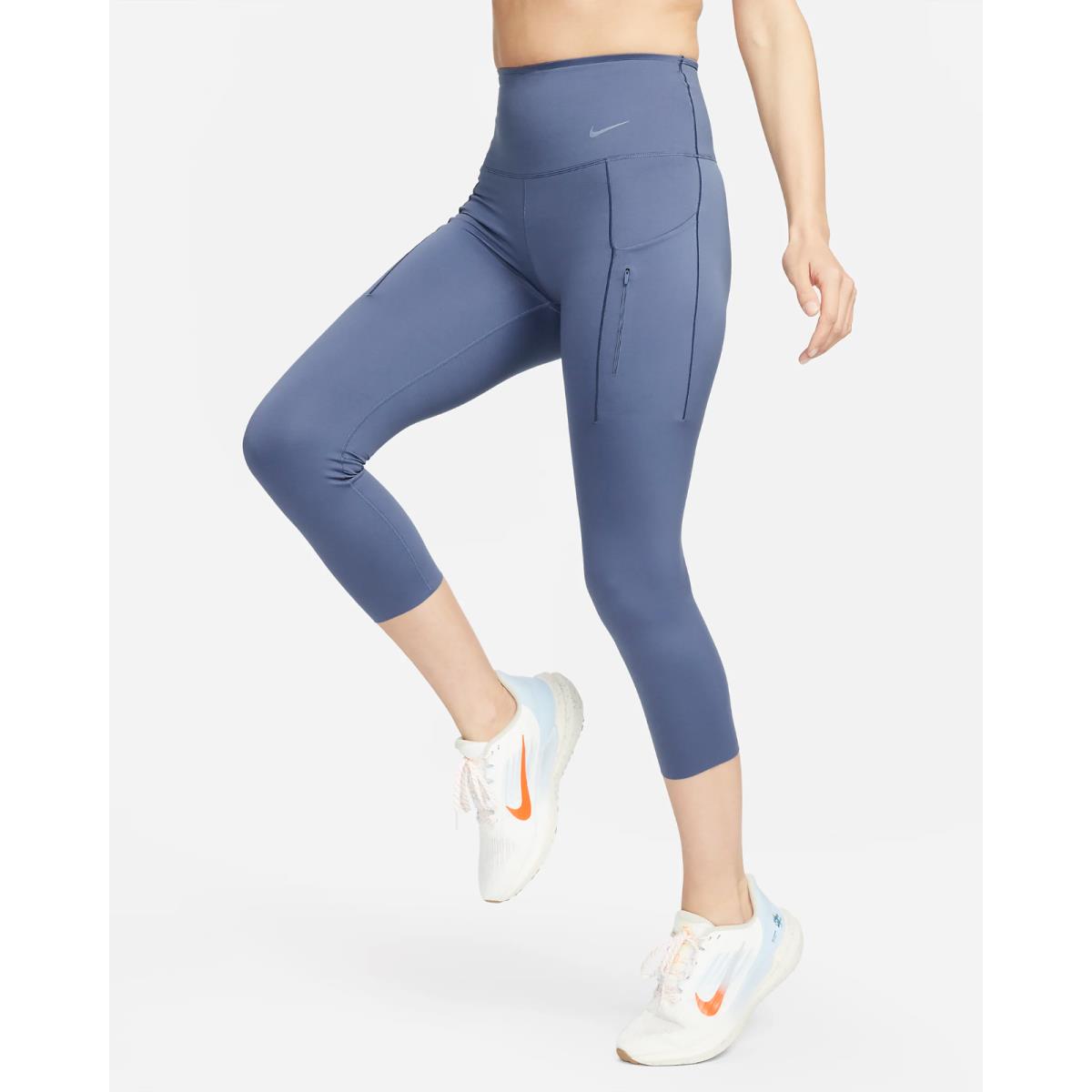 Women s Nike Go Firm-support High-waisted Cropped Leggings S