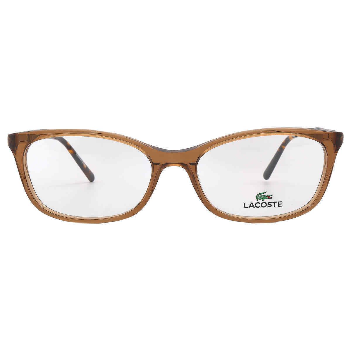 Lacoste Demo Rectangular Ladies Eyeglasses L2900 232 55 L2900 232 55