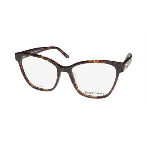 Juicy Couture 215 Glasses 52-16-140 086 Brown Cambodia Plastic Cat Eye