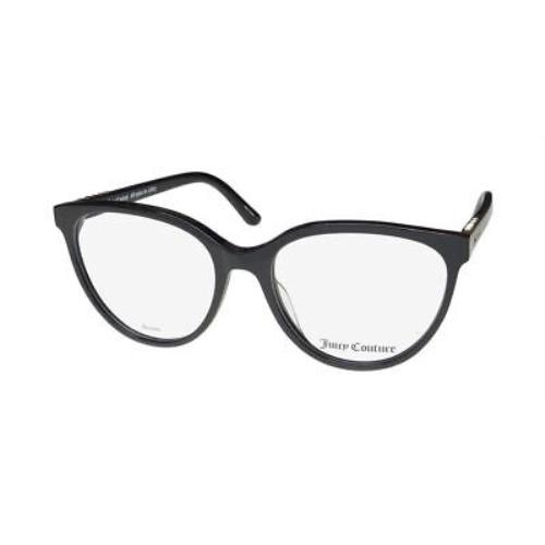 Juicy Couture 228 Eyewear 807 Womens Plastic Black Cat Eye Full-rim