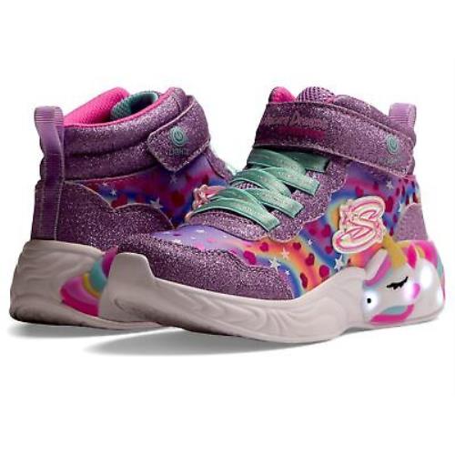 Girl`s Shoes Skechers Kids Lighted - Unicorn Dreams 302332L Little Kid/big Kid