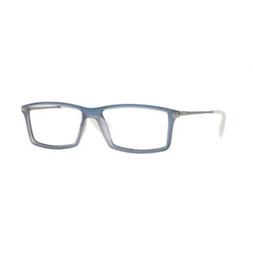 Ray Ban 7021-5496-5500- NO Case Clear/blue Eyeglasses