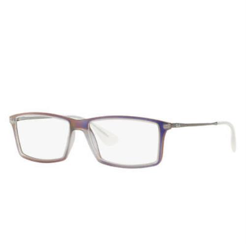 Ray Ban 7021-5498-5500- NO Case Clear/purple Eyeglasses