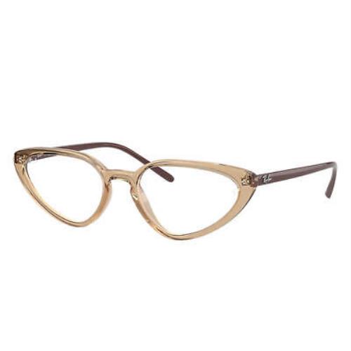 Ray Ban RX7188-5940- NO Case Brown Eyeglasses