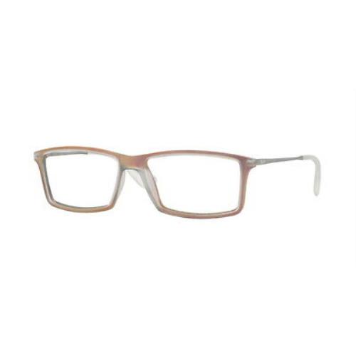 Ray Ban 7021-5497-5500- NO Case Clear/red Eyeglasses