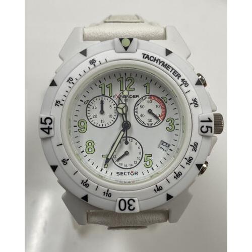 Sector Expander 90 Chronometer White Dial R3271697045 Watch