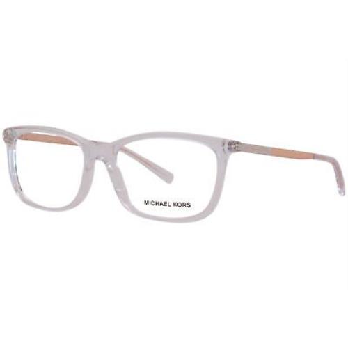 Michael Kors Vivianna-ii MK4030 3998 Eyeglasses Frame Women`s Clear Fullrim 52mm