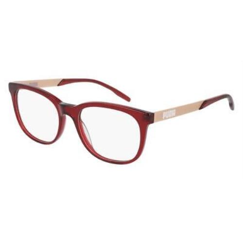 Puma PE0140O-004-52 Red Eyeglasses