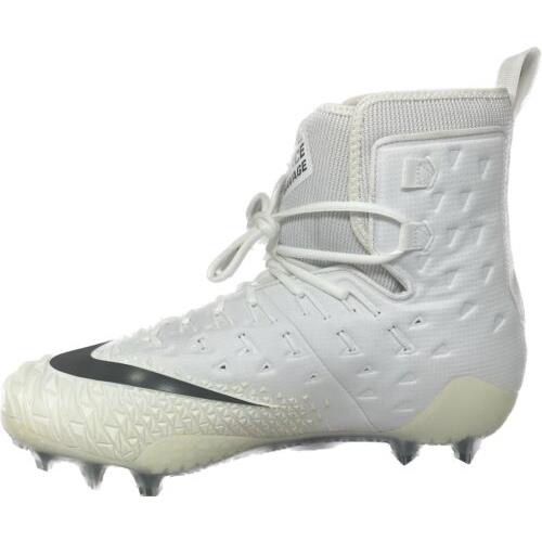 Nike Force Savage Elite D Lineman Football Shoes Cleats Mens Sz 15 M White