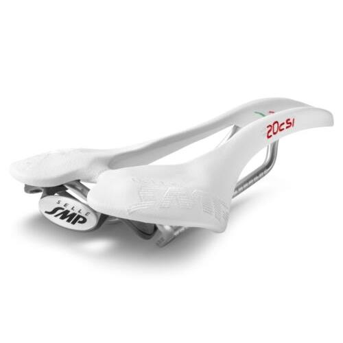 Selle Smp F20C S.i. Bicycle Saddle with Steel Rails White