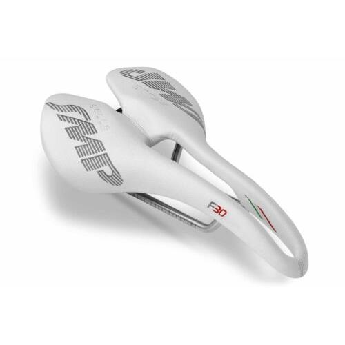 Selle Smp F30 Saddle with Steel Rails White