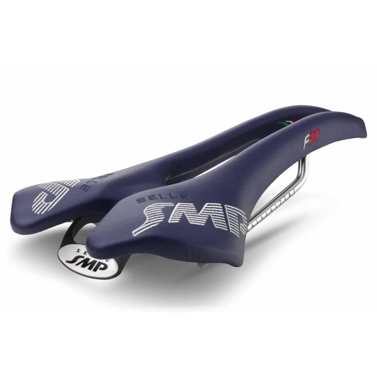 Selle Smp F30 Saddle with Steel Rails Navy Blue