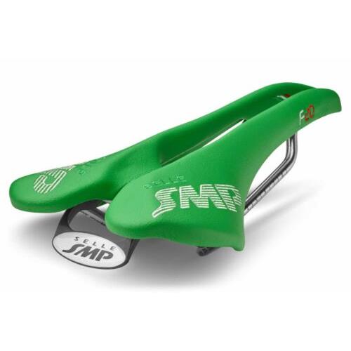 Selle Smp F20 Bicycle Saddle with Steel Rail Green