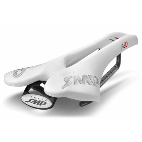 Selle Smp F20 Bicycle Saddle with Steel Rail White