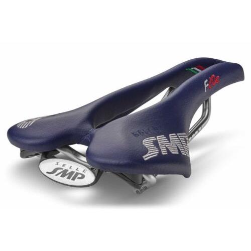 Selle Smp F20C Bicycle Saddle with Steel Rail Navyblue