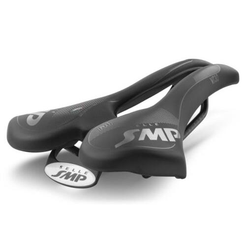 Selle Smp VT30 Gel Bicycle Saddle with Carbon Rails Black