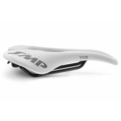 Selle Smp VT20C Saddle with Carbon Rail White
