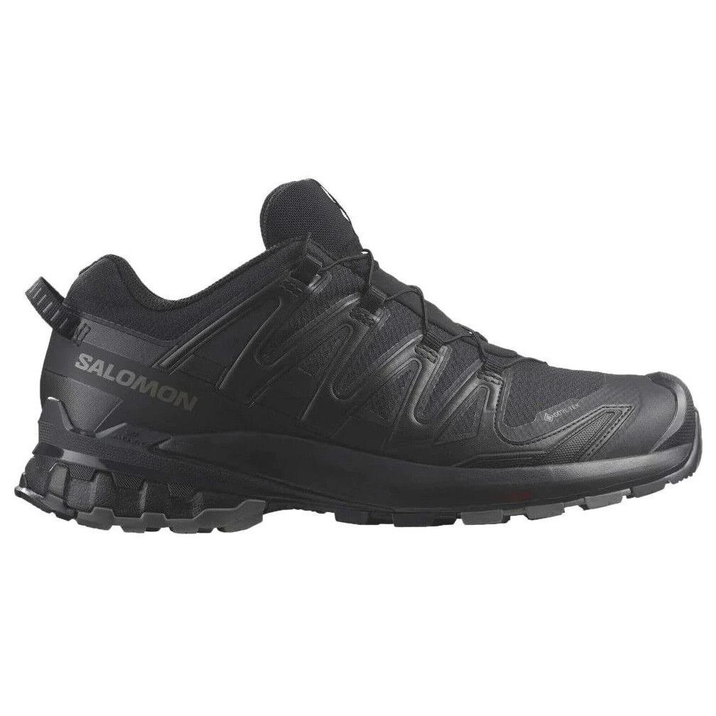 Salomon Men`s XA Pro 3D V9 Gore-tex Hiking Shoes Black/phantom Select Size - Black
