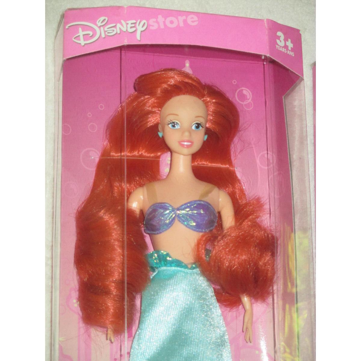 1997 Disney Store Princesses Mermaid Ariel Jasmine Dreams Really Do Come True