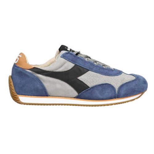 Diadora Equipe Suede Sw Lace Up Mens Blue Grey Sneakers Casual Shoes 175150-75