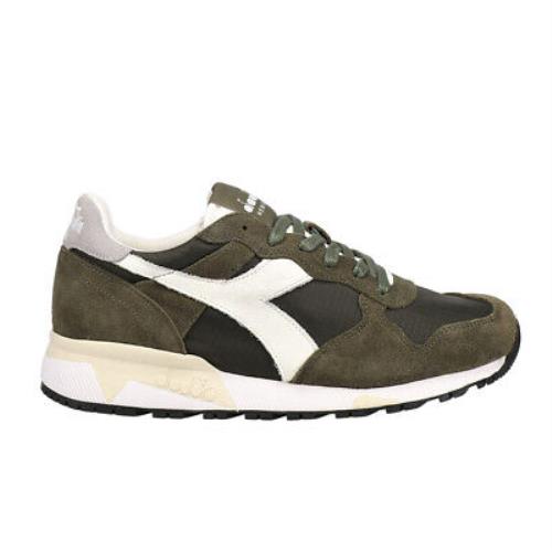 Diadora Trident 90 Ripstop Lace Up Mens Green Sneakers Casual Shoes 178273-7040