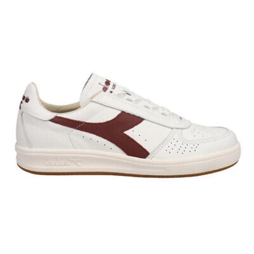 Diadora B.elite H Italia Sport Lace Up Mens White Sneakers Casual Shoes 176277