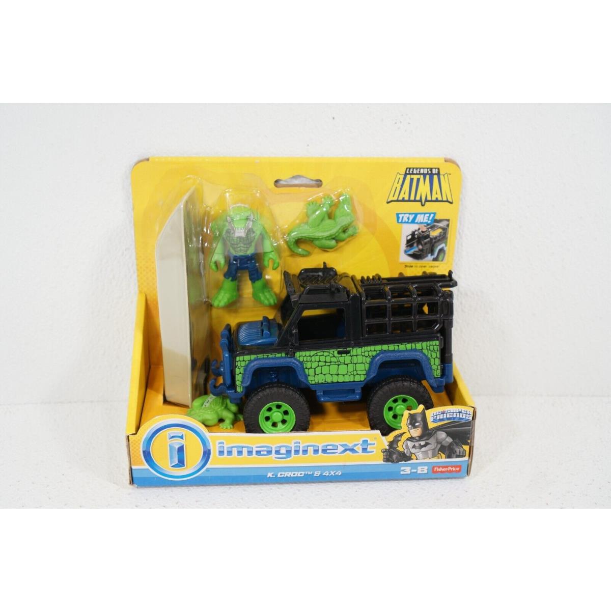Imaginext Killer Corc 4x4 Figure 3-8 Years Fisher Price 2016