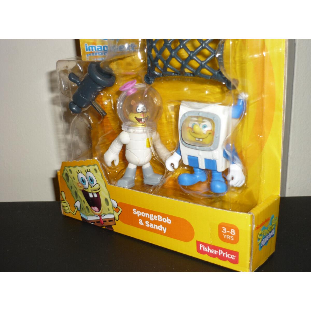 Imaginext Scuba Spongebob Squarepants Sandy Squirrel with Net