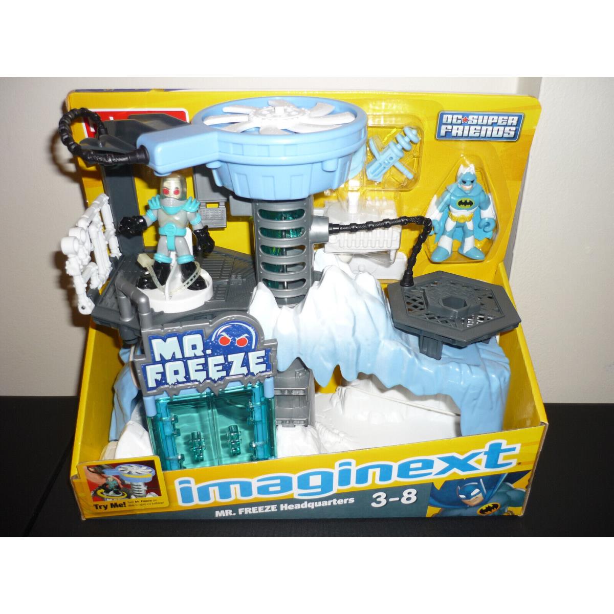 Fisher Price Imaginext DC Super Friends Mr. Freeze Headquarters 2012